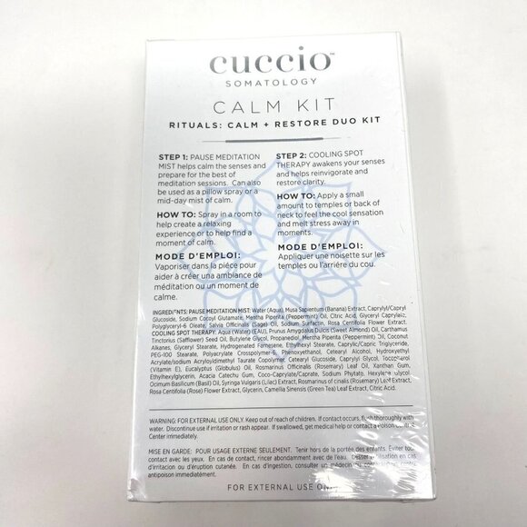 CUCCIO SOMATOLOGY The Calm Kit with Pause Mist/Cooling Spot Therapy - Picture 3 of 7